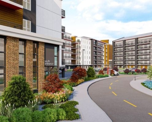 Crossings II (Ironclad BG LP) - This 208-unit apartment development is Phase II of The Crossings and will utilize similar amenities.