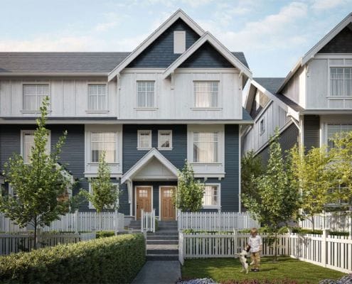 Woodrow (Formwell 898 Klahanie LP) - 58-unit townhouse development in Langford, BC comprised of 3 and 4-bedroom townhomes with large amounts of green space for residents.